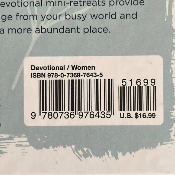 Kathi Lipp, An Abundant Place, Devotional Hardcover Book with Floral Design - Picture 5 of 5